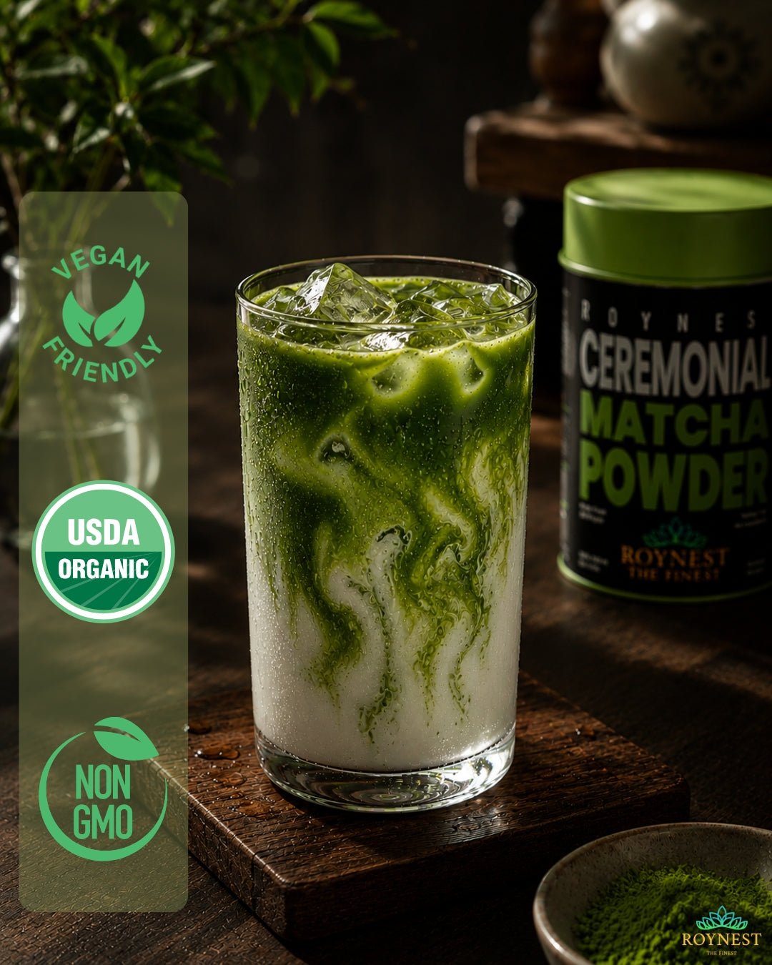 Roynest Ceremonial Matcha Powder 50g – Organic Matcha - Roynest