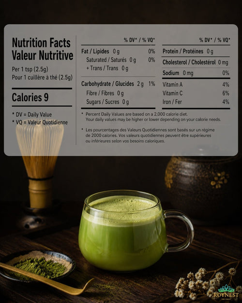 Roynest Ceremonial Matcha Powder 50g – Organic Matcha - Roynest