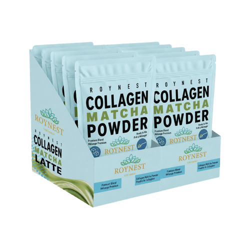 Roynest Collagen Matcha Latte – Case of 16 | Premium Matcha - Roynest