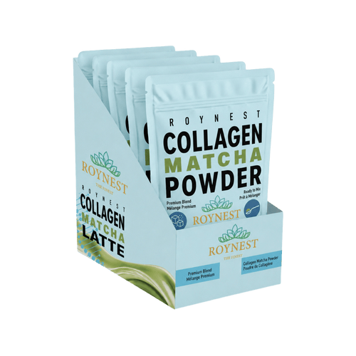 Roynest Collagen Matcha Powder – Box of 8 | Premium Matcha - Roynest