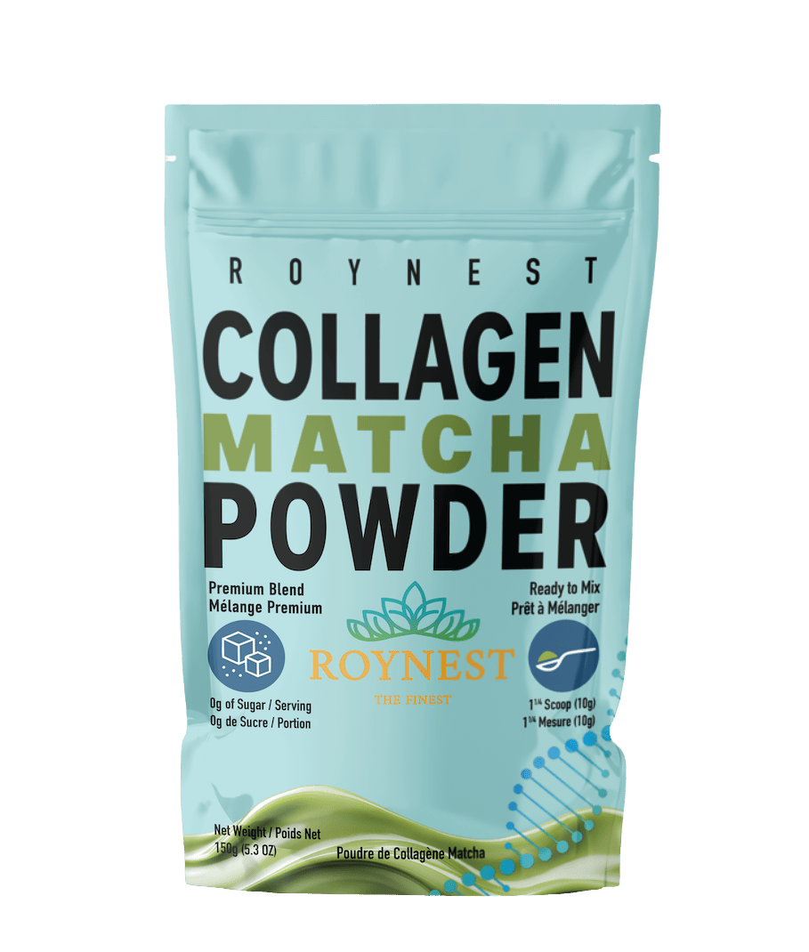Roynest Collagen Matcha Powder – Premium Beauty & Wellness - Roynest