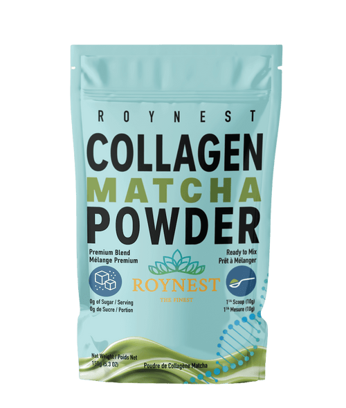 Roynest Collagen Matcha Powder – Premium Beauty & Wellness - Roynest