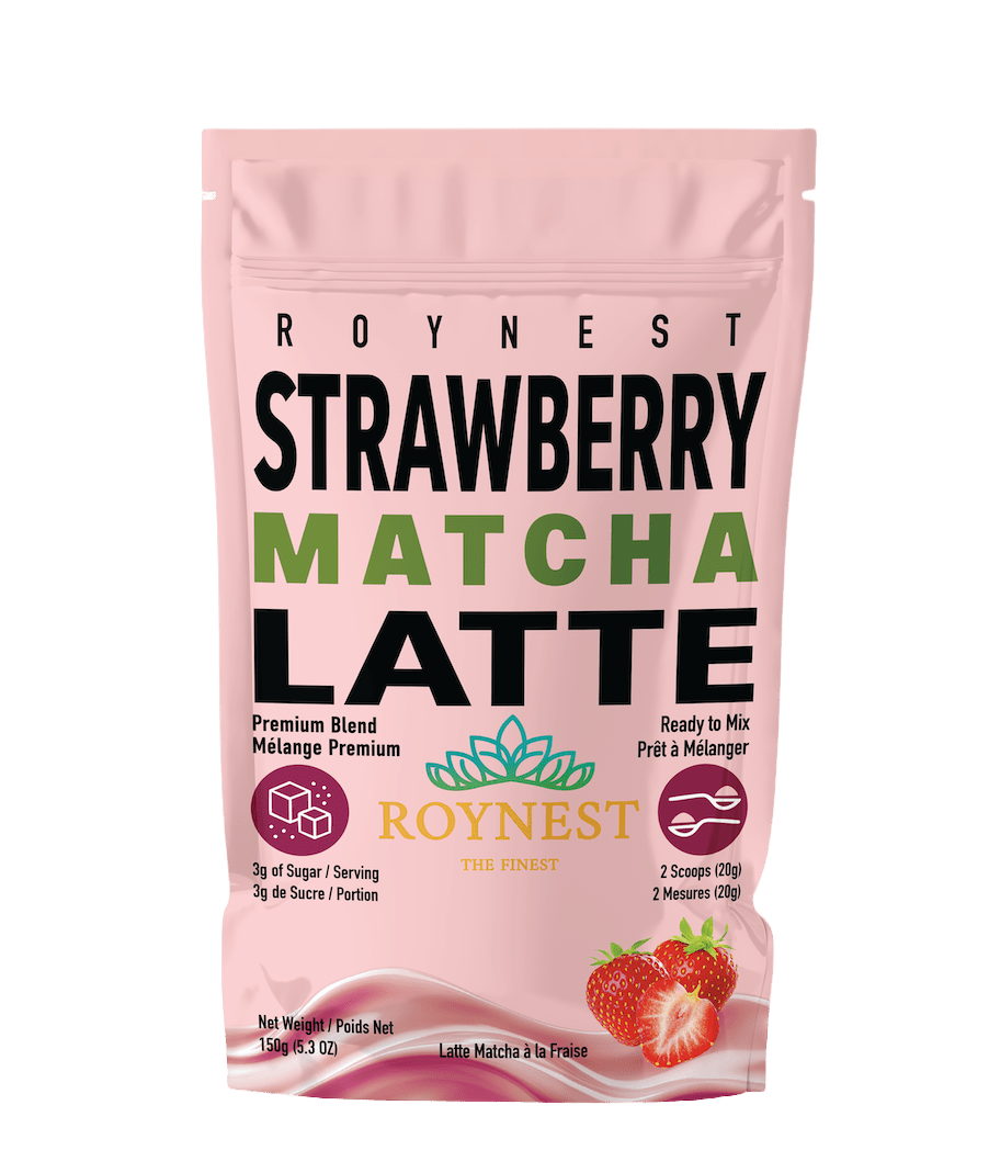 Roynest Strawberry Matcha Latte - 150g Premium Powder - Roynest